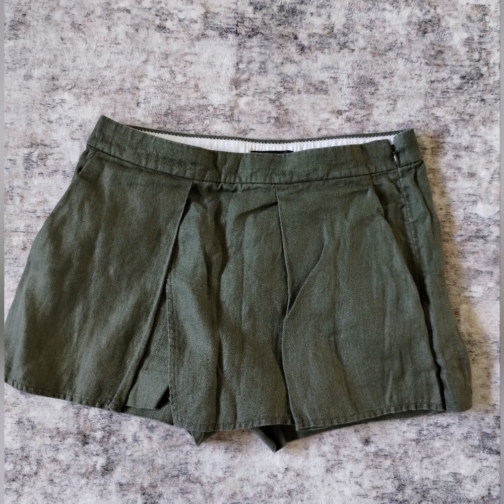 J. Crew Dark Green Women's Skorts 0